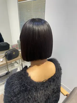 ミディアム カラー clan .のヘアスタイル