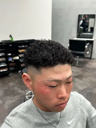 ショート パーマ メンズ ！メンズ特化！ 田中健輔のヘアスタイル