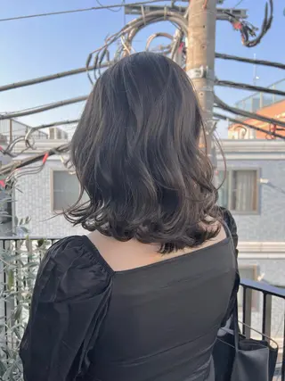 ミディアム ♡HARUKA/縮毛 /髪質改善/BOBのヘアスタイル