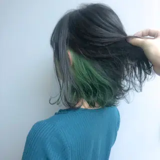 ミディアム カラー ヘアアレンジ 🩰透明感カラー♡ UTA🩰のヘアスタイル