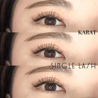 マツエク・マツパ ★KAEDE★伊勢崎 【KARAT】のマツエク・マツパデザイン