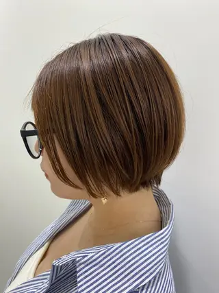 ショート 丸山 純奈のヘアスタイル