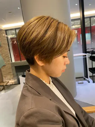 ショート unopulir 景山　凌のヘアスタイル