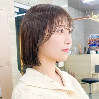 ミディアム エリアNo.1ボブ 💟Nanatsuのヘアスタイル