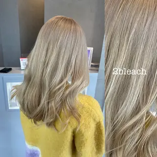 ミディアム カラー GISEL 小倉のヘアスタイル