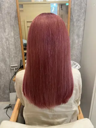 ロング カラー パーマ ヘアアレンジ 🌈髪質改善・美髪矯 正・平野瀬乃🌈のヘアスタイル