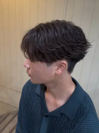 ショート パーマ メンズ シュンヤ🔥メンズ パーマ特化🔥新小岩のヘアスタイル