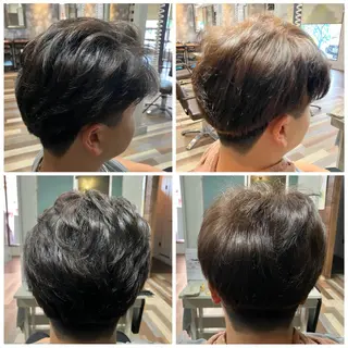 カラー 坂本 明子のヘアスタイル