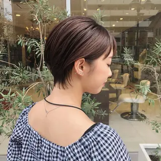 ショート カラー ✂️ショートの匠✂️ 國井慎平のヘアスタイル