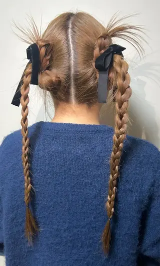 ロング 🧣艶カラー・ヘア セット Chie🧸のヘアスタイル