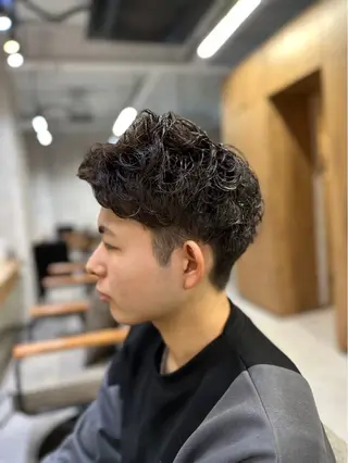 ショート パーマ メンズ 越谷/ショートボブ /大野洸太のヘアスタイル