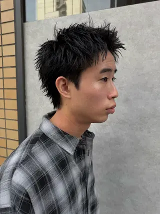 メンズ 米元 春奈のヘアスタイル