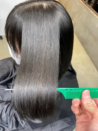 ミディアム カラー 🌈本物の髪質改善 森田涼平のヘアスタイル
