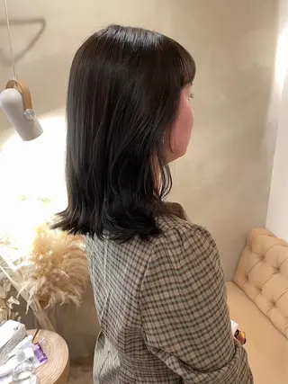 ミディアム Bond Story りき カラーモデルのヘアスタイル