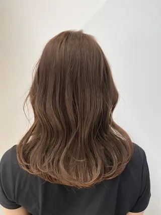 セミロング カラー ヘアアレンジ レイヤーカット/ 田中 しょうのヘアスタイル