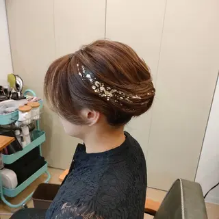 ヘアアレンジ HempBeauty 浅野アサミのヘアスタイル