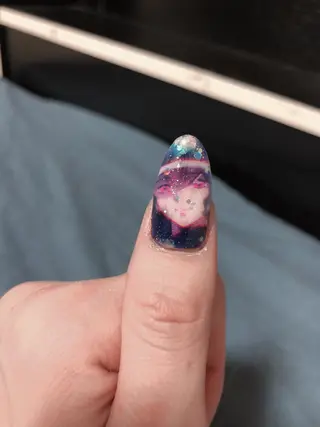 ミディアム ネイル 《LB》ラブリエ Nail&eyeのマツエク・マツパデザイン