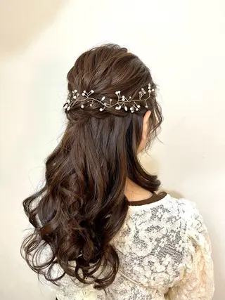 ヘアアレンジ 似合わせヘアメイク 💐オダギリチアキのヘアスタイル