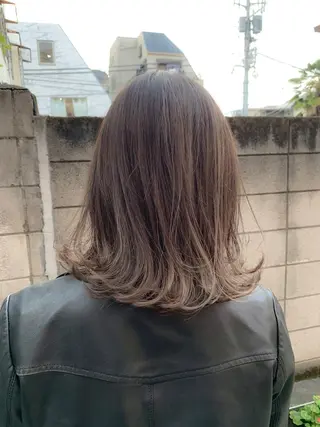 セミロング カラー ✨上品レディーなヘア スタイルへ✨髙木諒也のヘアスタイル