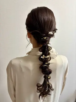 ヘアアレンジ Kikuchi Eriのヘアスタイル