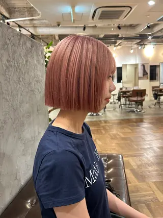 ショート ボブ/レイヤー 大阪梅田/きょうかのヘアスタイル