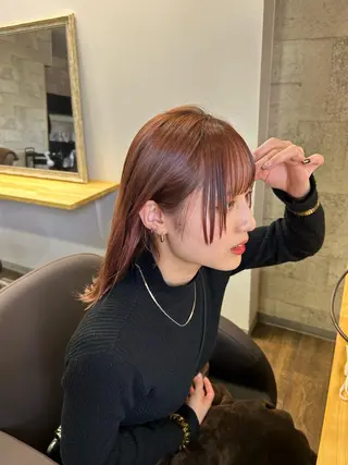 ミディアム merc.🌿 友藤鮎那のヘアスタイル
