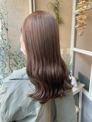 セミロング 店長担当🌟 矢吹ガブリエル🌟のヘアスタイル
