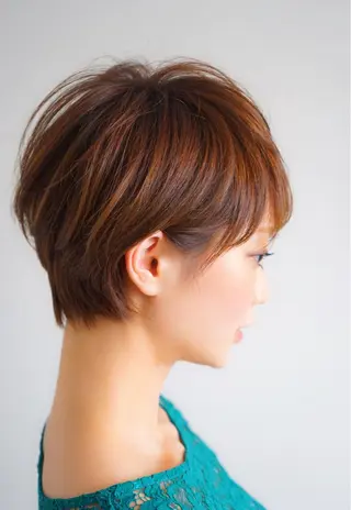 ショート カラー ヘアアレンジ ショートの神✨AFL OAT 井上康平のヘアスタイル