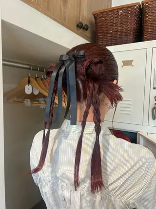 カラー 🫧くちき りお🫧のヘアスタイル