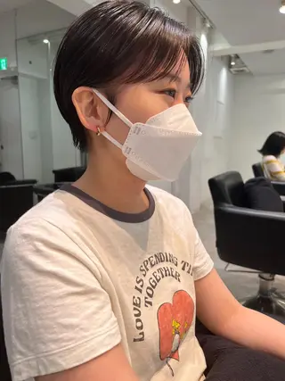 ショート カラー 🌿ショート🌿 パーマ🌿淳平のヘアスタイル