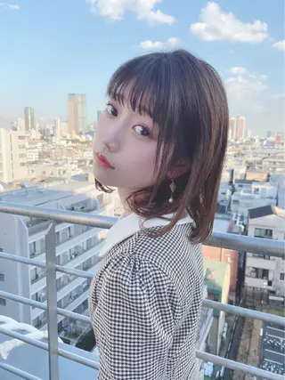 ショート カラー 縮毛矯正×艶髪カラー 髪質改善/三ツ木のヘアスタイル