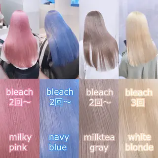 ロング カラー ヘアアレンジ メンズ ブリーチ博士 MASATOのヘアスタイル