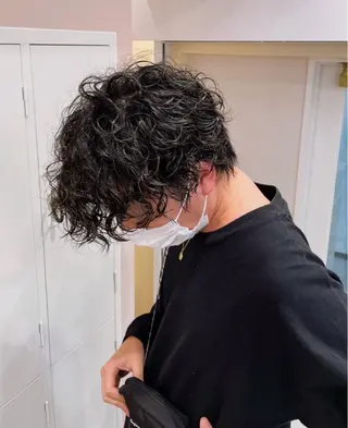 パーマ メンズ ⭐️日吉髪質改善⭐️ 北村綾梧のヘアスタイル