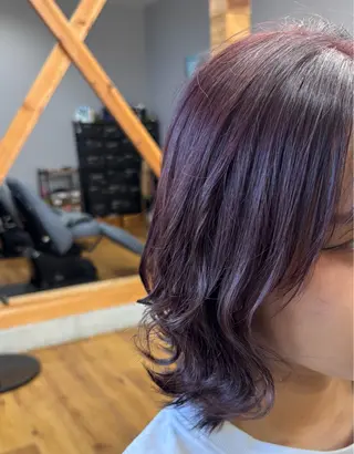 ショート カラー 落合 そらのヘアスタイル