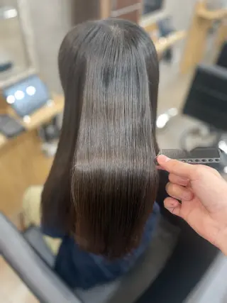 ロング 北本/髪質改善/店長 岩渕 元気のヘアスタイル