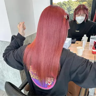 セミロング カラー パーマ ヘアアレンジ キッズ stylist 🌸 kana.のヘアスタイル