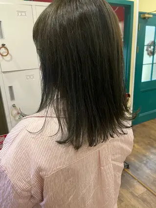 ミディアム 森澤 叶実のヘアスタイル