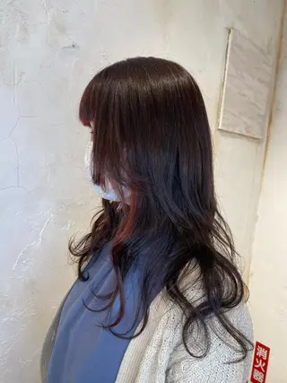 ロング カラー 【透明感カラー】 harunaのヘアスタイル