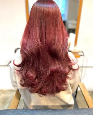 カラー 髪質改善ストレート Airi🪽🫧のヘアスタイル