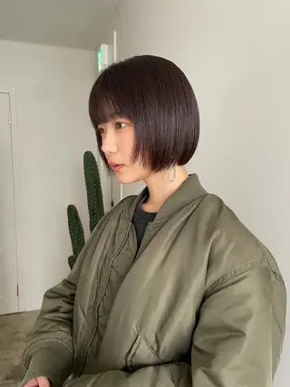 ショート レイヤーカット/ モデル/sayakaのヘアスタイル