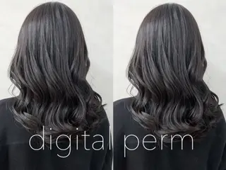 セミロング mua 鳳のヘアスタイル