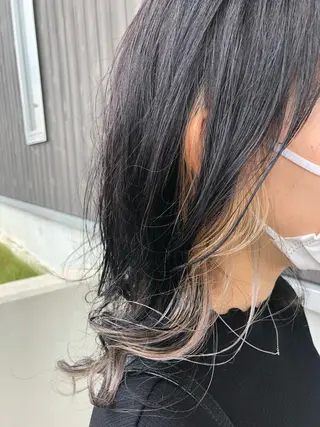 ミディアム カラー NAKAGAWA YUICHIのヘアスタイル