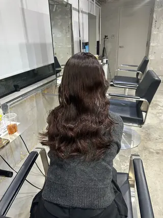 パーマ 本場韓国ヘア特化 아이비/Aibiのヘアスタイル
