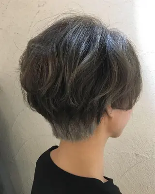 ショート カラー ✂︎中山竜哉✂︎ 川崎スタイリストのヘアスタイル