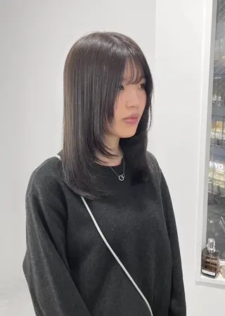 ミディアム 新宿⋆✦ Maoのヘアスタイル