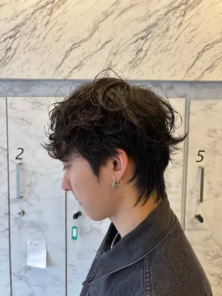 メンズ 菅原流星🌟カット/ メンズ/メンズパーマのヘアスタイル