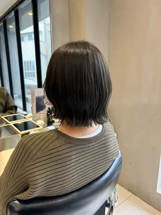 ショート カラー ヘアアレンジ 艶髪/レイヤーカット 🐣misakiのヘアスタイル
