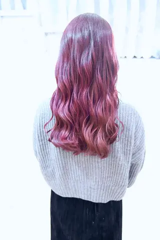 ミディアム 髪質改善酸性縮毛矯正 酸性ストレート◎鈴木のヘアスタイル