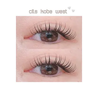 マツエク・マツパ cils 神戸ウエスト店のマツエク・マツパデザイン