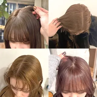 カラー 森田遥奈/透明感カラ ー/似合わせカットのヘアスタイル